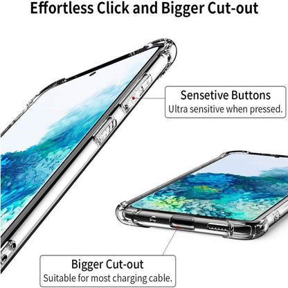 Husa pentru Samsung Galaxy S20+ 5G G986 / S20+ G985, Techsuit, Shockproof Clear, Transparenta