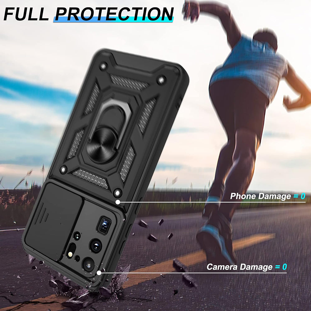 Husa pentru Samsung Galaxy S20 Ultra 5G G988 / S20 Ultra G988, Techsuit, CamShield, Neagra