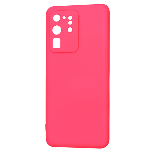 Husa pentru Samsung Galaxy S20 Ultra 5G G988 / S20 Ultra G988, Techsuit, SoftFlex, Roz Inchis
