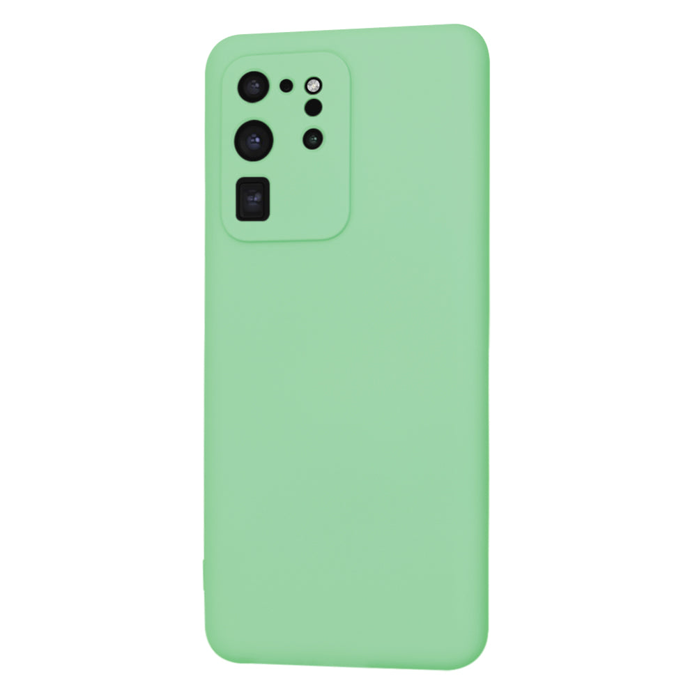 Husa pentru Samsung Galaxy S20 Ultra 5G G988 / S20 Ultra G988, Techsuit, SoftFlex, Verde Deschis