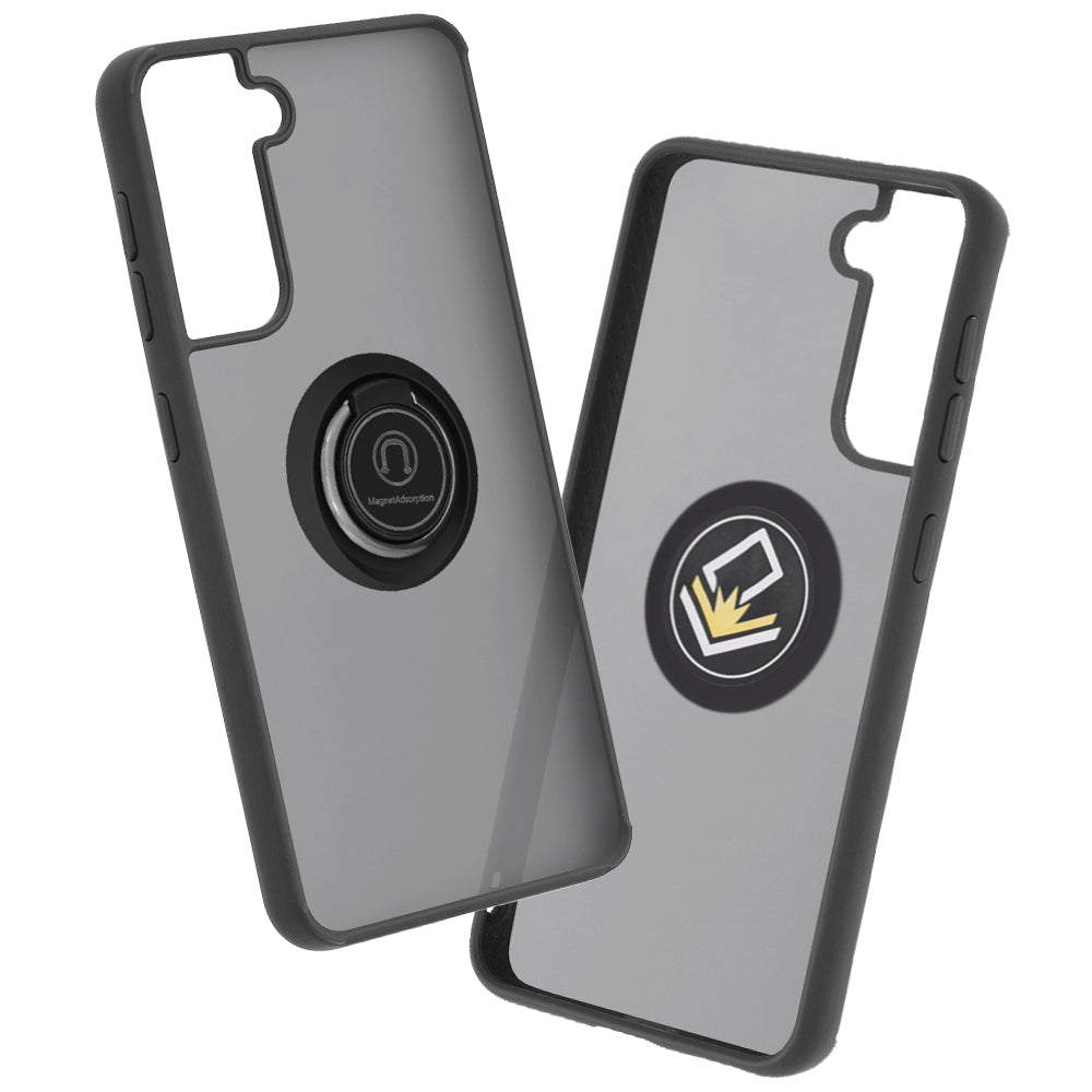 Husa pentru Samsung Galaxy S21 5G G991, Techsuit, Glinth, Neagra