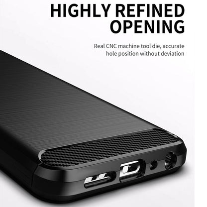 Husa pentru Samsung Galaxy S21 FE 5G G990, Techsuit, Carbon, Neagra