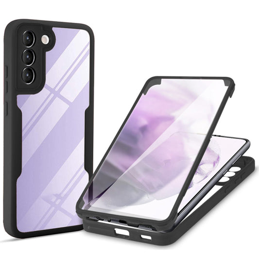 Husa pentru Samsung Galaxy S21 FE 5G G990, Techsuit, ColorVerse 360, Neagra