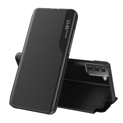 Husa pentru Samsung Galaxy S21 FE 5G G990, Techsuit, eFold, Neagra