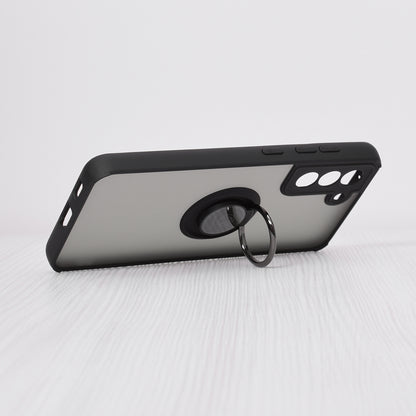 Husa pentru Samsung Galaxy S21 FE 5G G990, Techsuit, Glinth, Neagra