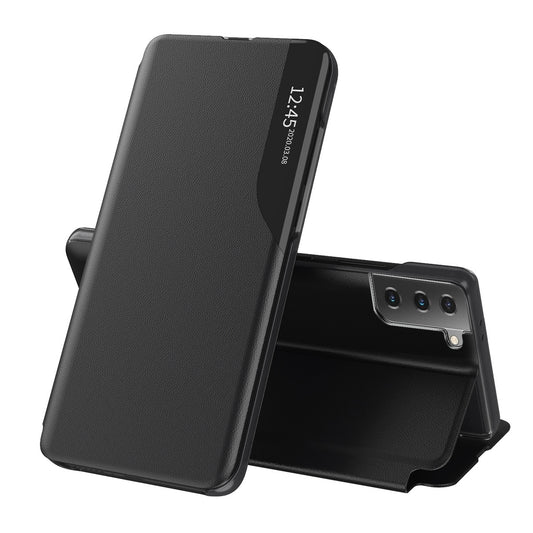 Husa pentru Samsung Galaxy S21+ 5G G996, Techsuit, eFold, Neagra