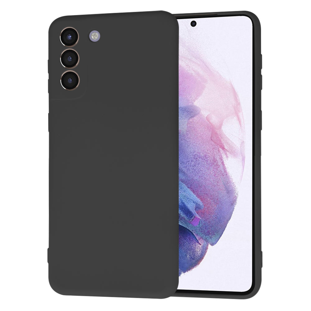Husa pentru Samsung Galaxy S21+ 5G G996, Techsuit, SoftFlex, Neagra