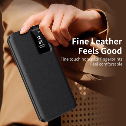 Husa pentru Samsung Galaxy S22 5G S901, Techsuit, SmartView, Neagra