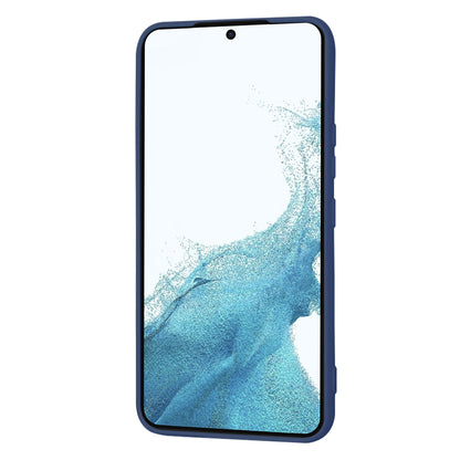 Husa pentru Samsung Galaxy S22 5G S901, Techsuit, SoftFlex, Bleumarin