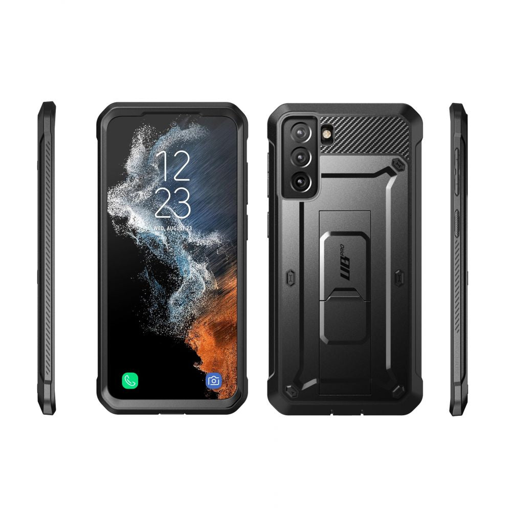 Husa pentru Samsung Galaxy S22+ 5G S906, Supcase, Unicorn Beetle Pro, Neagra