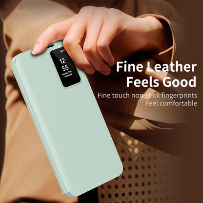 Husa pentru Samsung Galaxy S22+ 5G S906, Techsuit, SmartView, Verde
