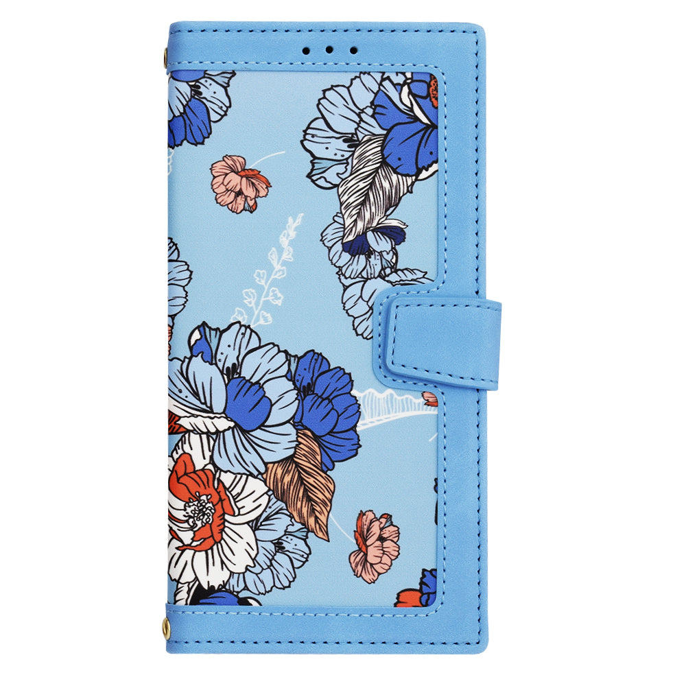 Husa pentru Samsung Galaxy S22 Ultra 5G S908, Techsuit, FlipCraft, Bleu