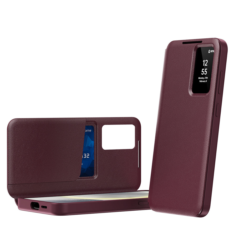 Husa pentru Samsung Galaxy S22 Ultra 5G S908, Techsuit, SmartView, Rosie