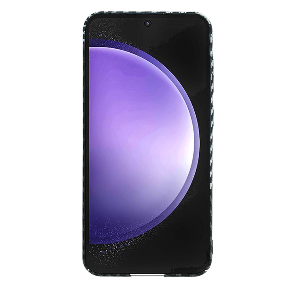 Husa pentru Samsung Galaxy S23 FE S711, Techsuit, Carbonite FiberShell, Neagra Gri