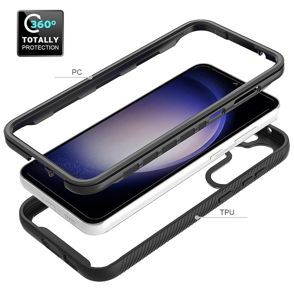 Husa pentru Samsung Galaxy S23 FE S711, Techsuit, Defense360 Pro, Neagra