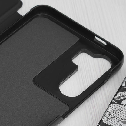 Husa pentru Samsung Galaxy S23 FE S711, Techsuit, eFold, Neagra