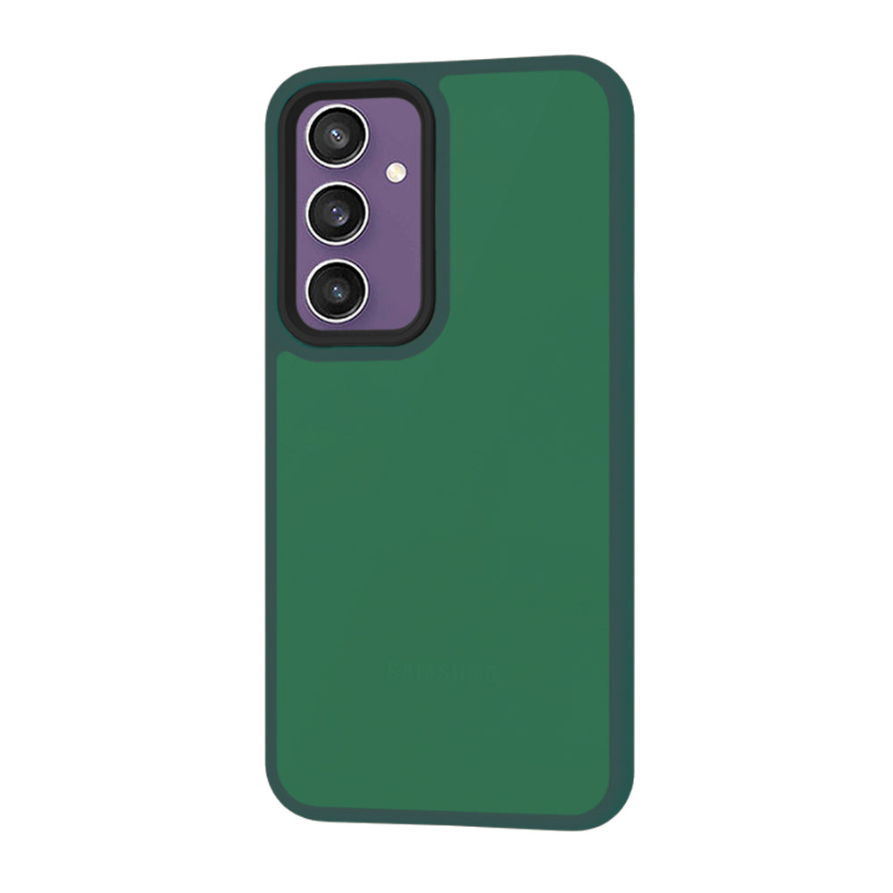 Husa pentru Samsung Galaxy S23 FE S711, Techsuit, HaloFrost, Verde