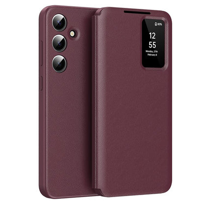 Husa pentru Samsung Galaxy S23 FE S711, Techsuit, SmartView, Rosie