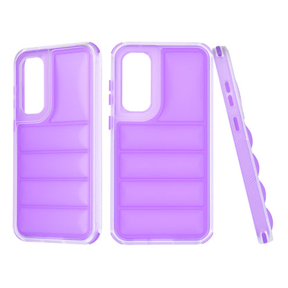 Husa pentru Samsung Galaxy S23 FE S711, Techsuit, Wave Shield, Mov