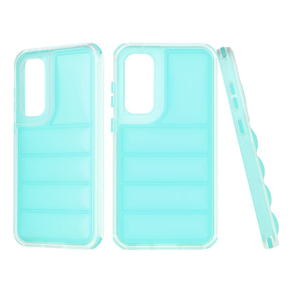 Husa pentru Samsung Galaxy S23 FE S711, Techsuit, Wave Shield, Turcoaz