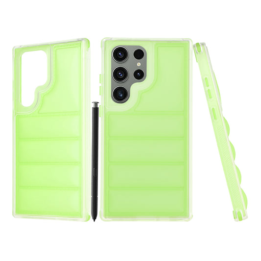 Husa pentru Samsung Galaxy S23 FE S711, Techsuit, Wave Shield, Verde