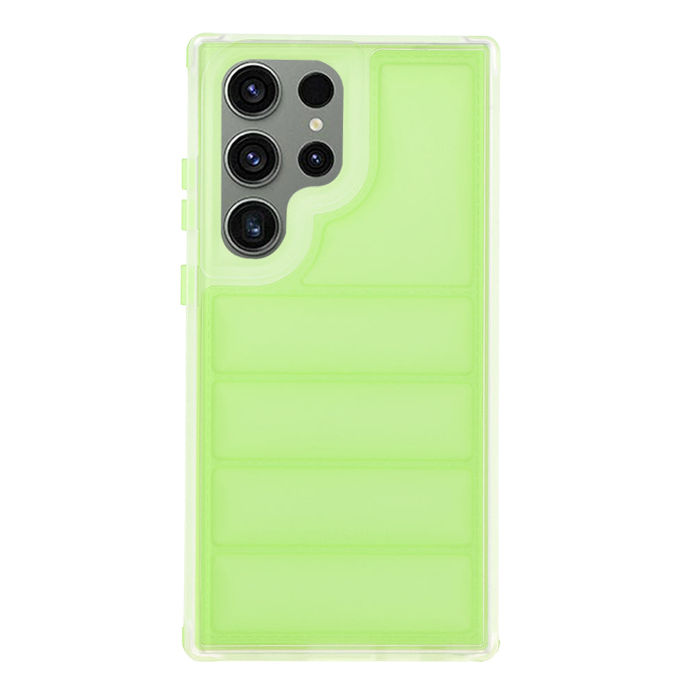 Husa pentru Samsung Galaxy S23 FE S711, Techsuit, Wave Shield, Verde