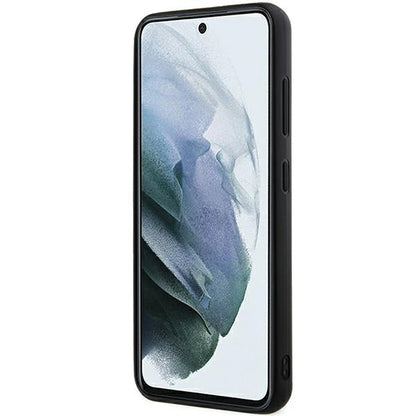 Husa pentru Samsung Galaxy S23+ S916, Karl Lagerfeld, 3D Rubber Glitter Logo, Neagra