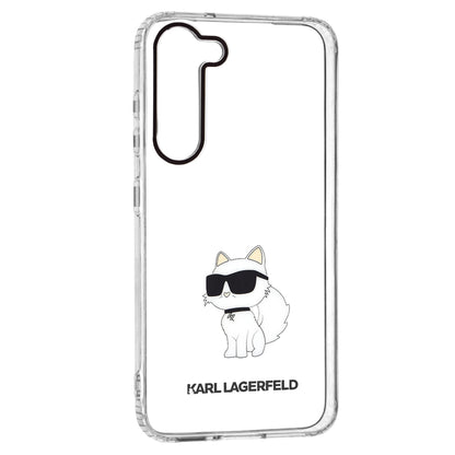 Husa pentru Samsung Galaxy S23+ S916, Karl Lagerfeld, Ikonik Choupette, Transparenta