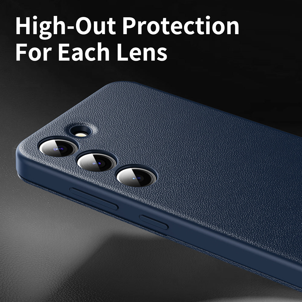 Husa pentru Samsung Galaxy S23+ S916, Techsuit, SmartView, Albastra