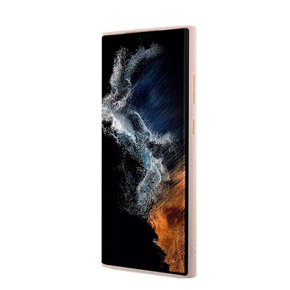Husa pentru Samsung Galaxy S23 Ultra S918, Guess, 4G Big Logo, Roz