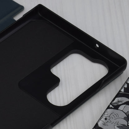 Husa pentru Samsung Galaxy S23 Ultra S918, Techsuit, eFold, Albastra Inchis