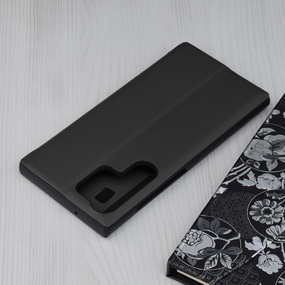 Husa pentru Samsung Galaxy S23 Ultra S918, Techsuit, eFold, Neagra