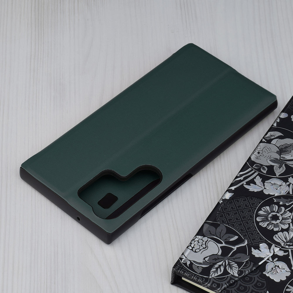 Husa pentru Samsung Galaxy S23 Ultra S918, Techsuit, eFold, Verde