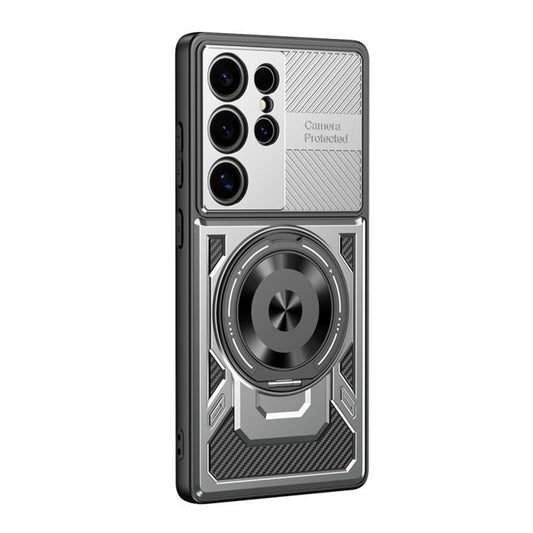 Husa pentru Samsung Galaxy S23 Ultra S918, Techsuit, RuggedCam, Gri