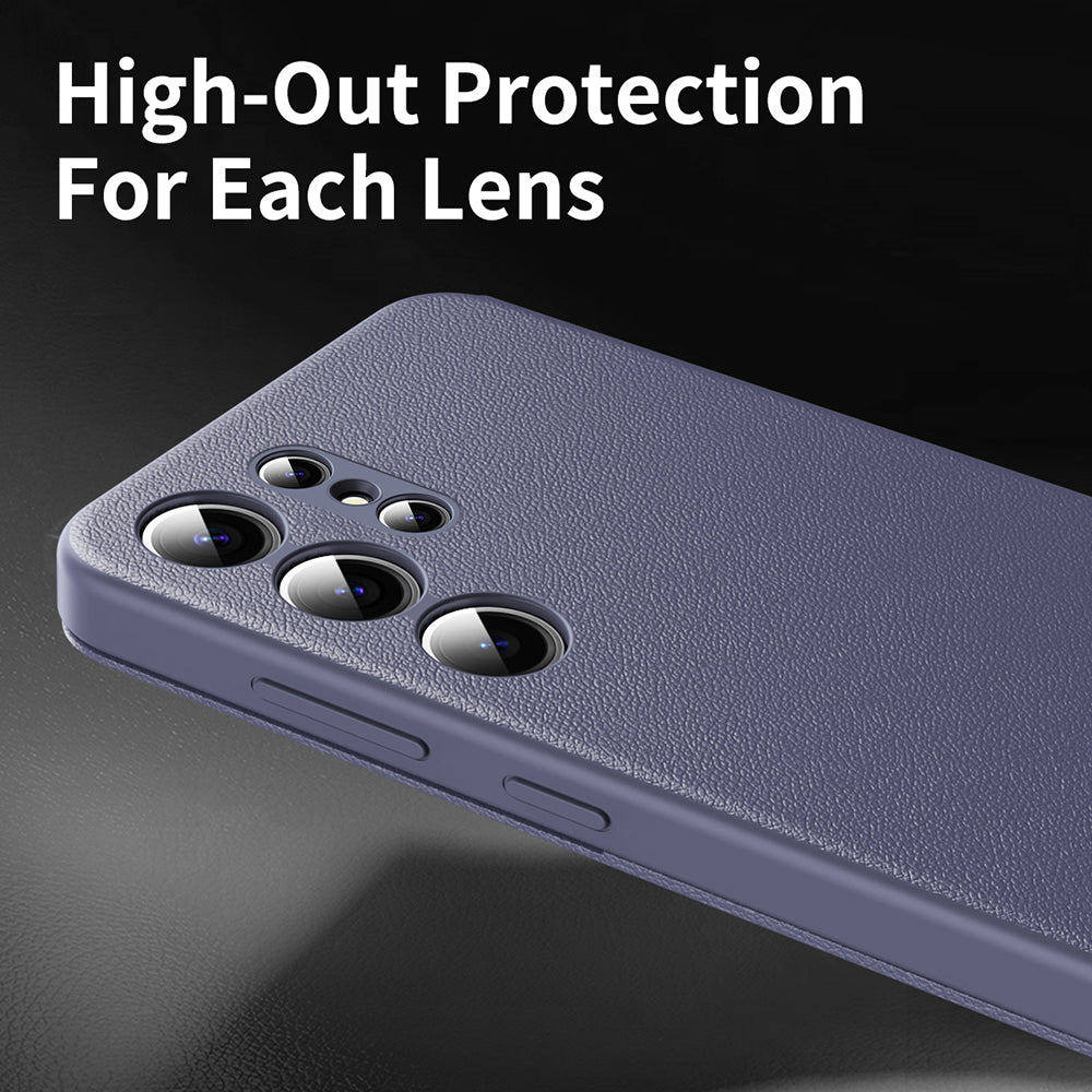 Husa pentru Samsung Galaxy S23 Ultra S918, Techsuit, SmartView, Mov