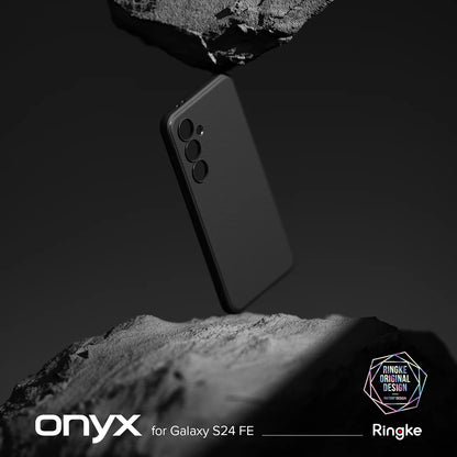 Husa pentru Samsung Galaxy S24 FE S721, Ringke, Onyx, Neagra