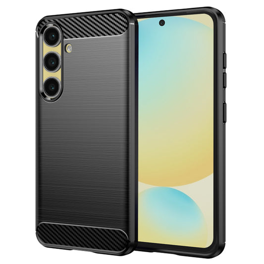 Husa pentru Samsung Galaxy S24 FE S721, Techsuit, Carbon, Neagra