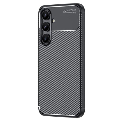 Husa pentru Samsung Galaxy S24 FE S721, Techsuit, CarbonFiber, Neagra