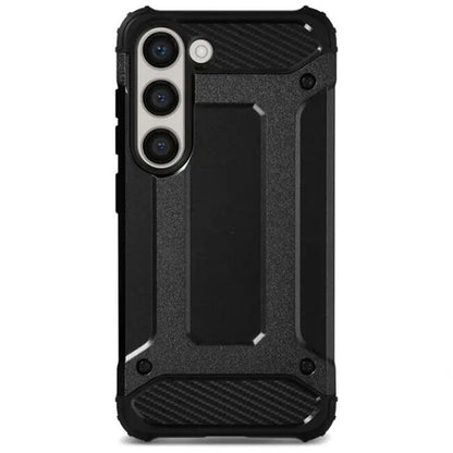 Husa pentru Samsung Galaxy S24 FE S721, Techsuit, Hybrid Armor, Neagra