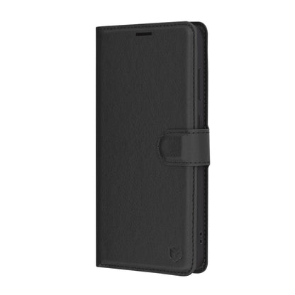 Husa pentru Samsung Galaxy S24 FE S721, Techsuit, Leather Folio, Neagra