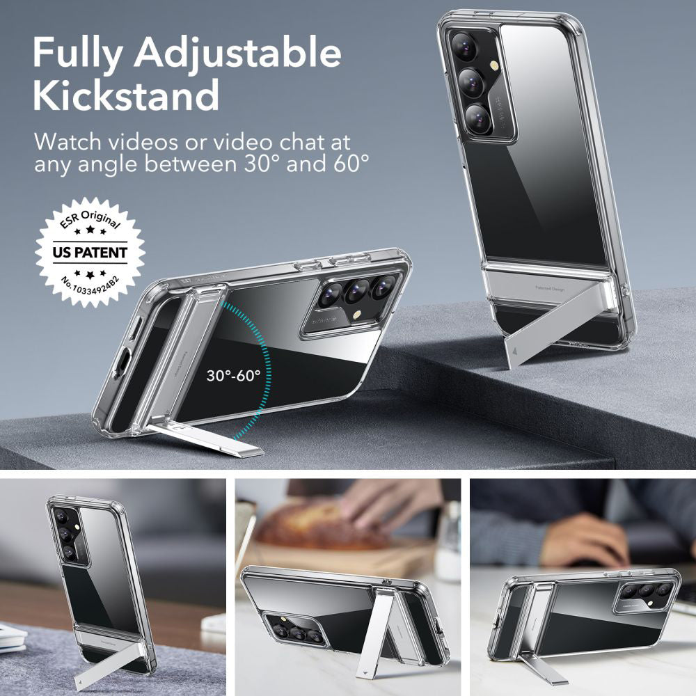 Husa pentru Samsung Galaxy S24+ S926, ESR, Air Shield Boost Kickstand, Transparenta