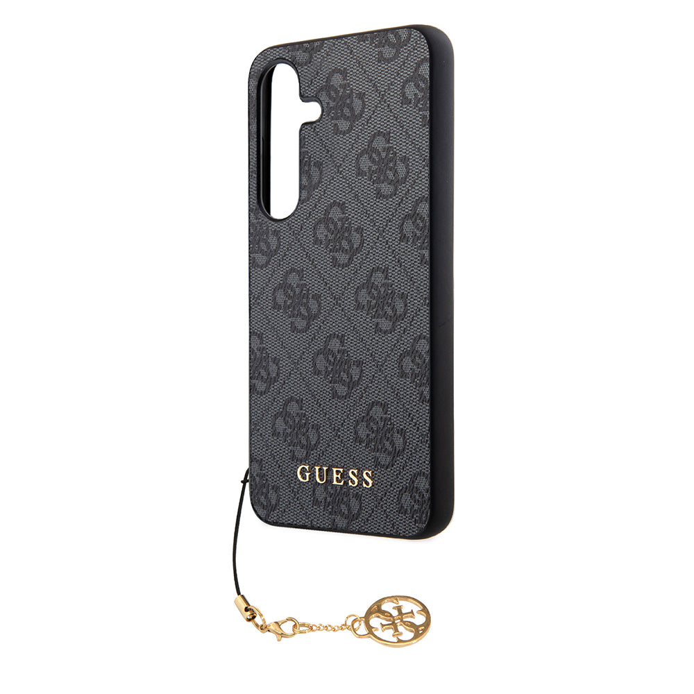 Husa pentru Samsung Galaxy S24+ S926, Guess, 4G Charm, Neagra