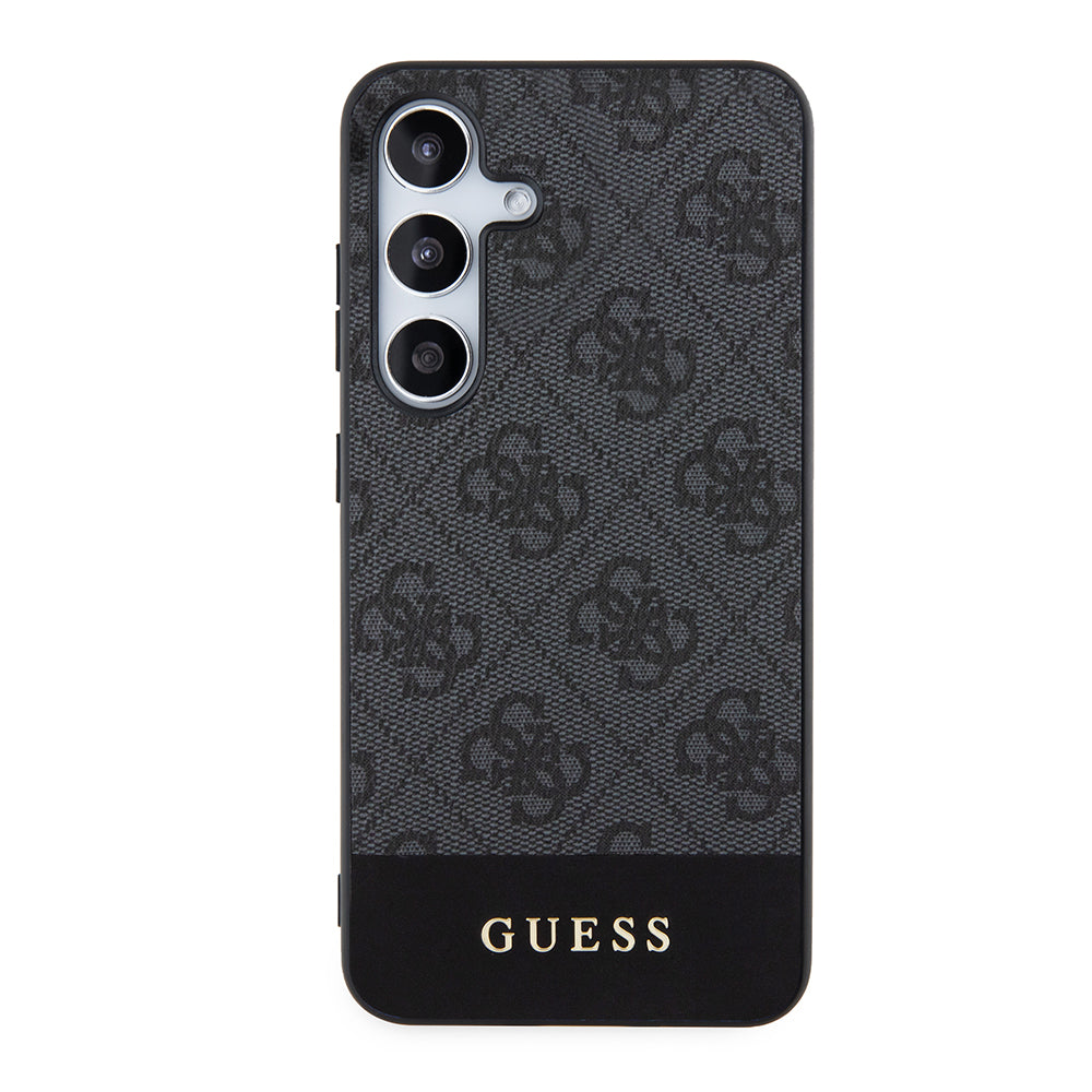 Husa pentru Samsung Galaxy S24+ S926, Guess, 4G Stripe, Neagra