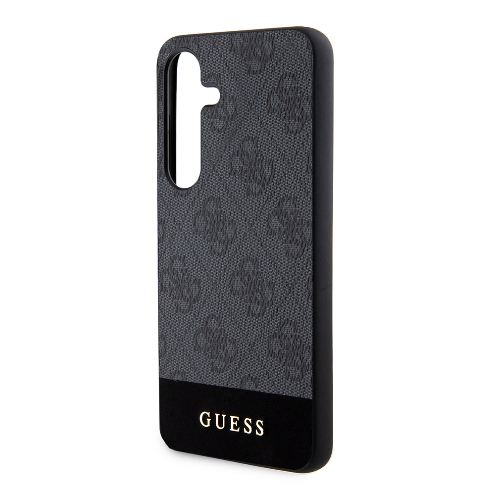 Husa pentru Samsung Galaxy S24+ S926, Guess, 4G Stripe, Neagra