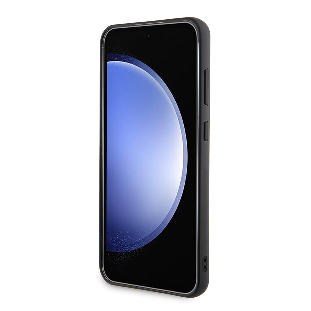 Husa pentru Samsung Galaxy S24+ S926, Karl Lagerfeld, 3D Rubber Ikonik Karl, Neagra