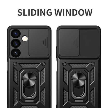 Husa pentru Samsung Galaxy S24+ S926, Techsuit, CamShield, Neagra