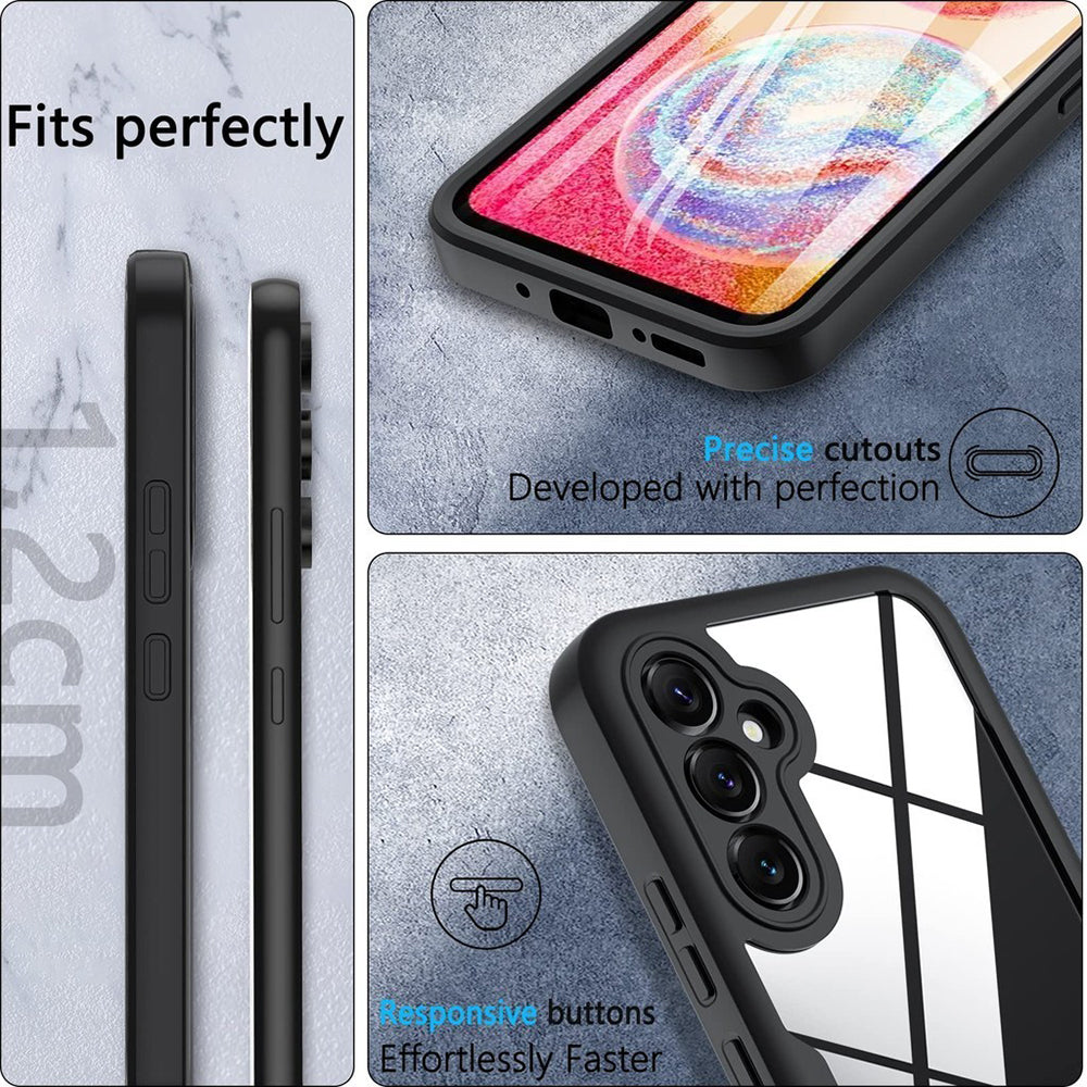 Husa pentru Samsung Galaxy S24+ S926, Techsuit, ColorVerse 360, Albastra