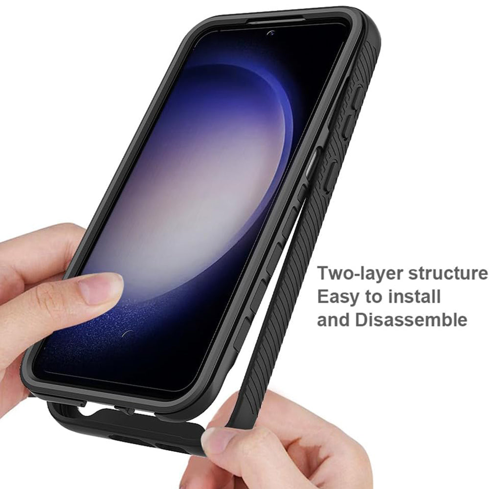 Husa pentru Samsung Galaxy S24+ S926, Techsuit, Defense360 Pro, Neagra