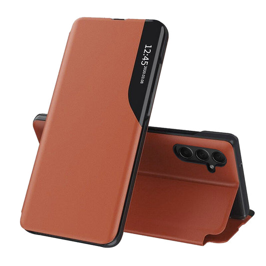Husa pentru Samsung Galaxy S24+ S926, Techsuit, eFold, Portocalie