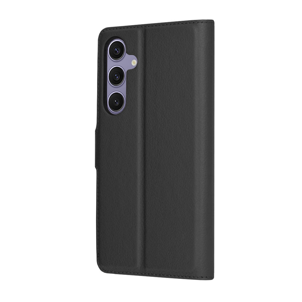 Husa pentru Samsung Galaxy S24+ S926, Techsuit, Leather Folio, Neagra